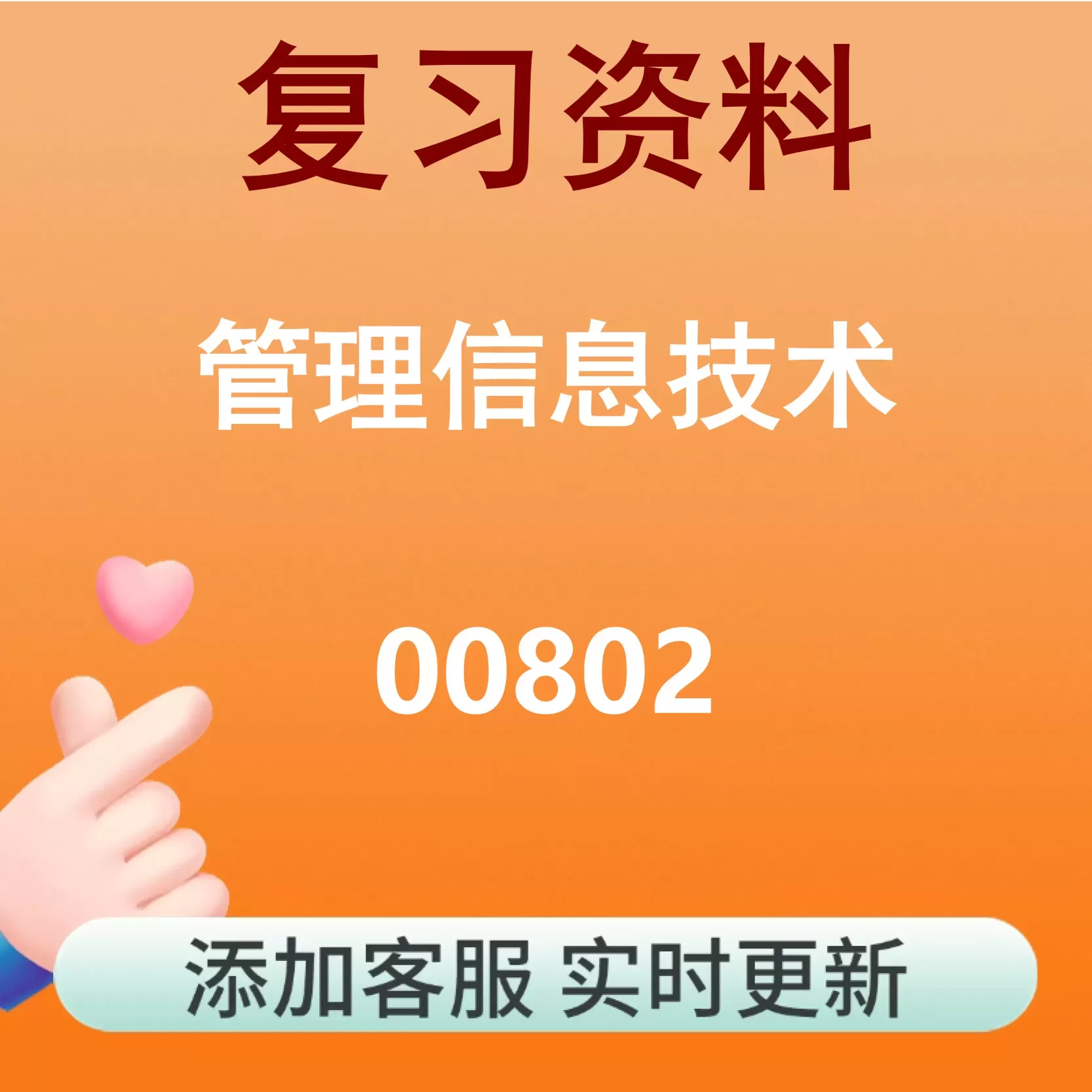 00802_管理信息技术_自考复习资料